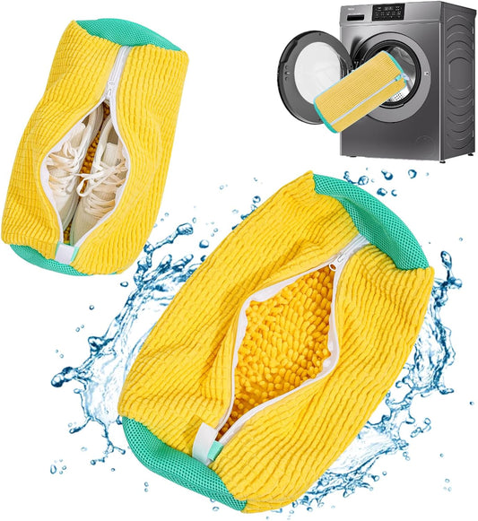 Shoe Washing Machine Bag: Shoe Bag for Washing Machine - Reusable Shoe Cleaning Bag for Sneaker Tennis Shoes Unstain Cleaner Kit